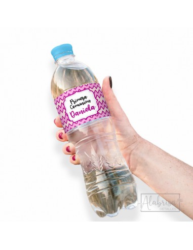 Pegatina para Decorar Botella de Comunión NIña - ALABRISA